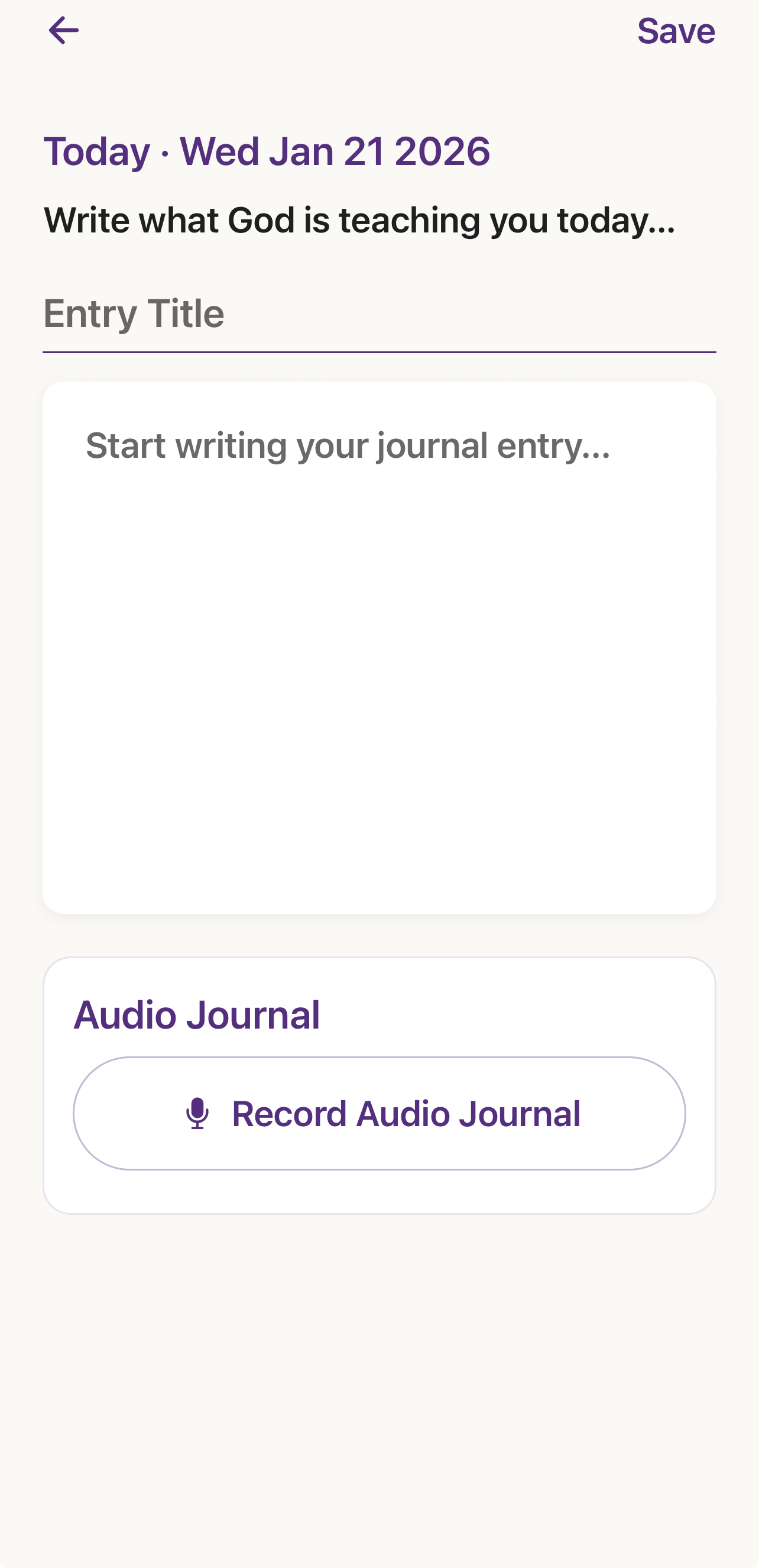 FaithFlow screen